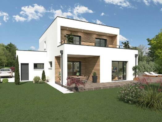 Terrain avec maison neuve à vendre 745 790 € 6 pièces 4 chambres 148 m² 1 300 m² de terrain Trégastel 22730