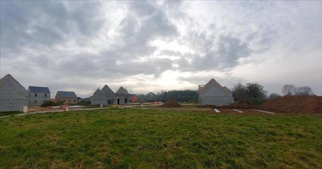 Terrain viabilisé à vendre 53 300 € 513 m² de terrain La Lande de Beaumont Yvetot-Bocage 50700