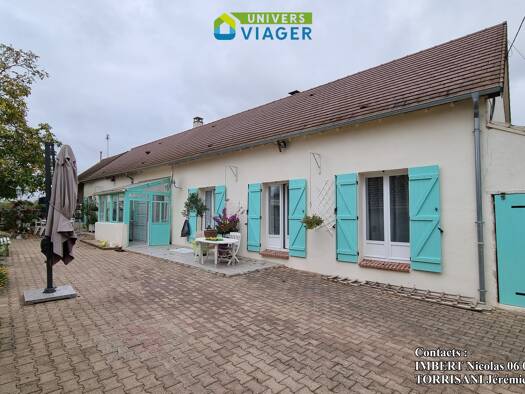 Maison en viager occupé Bouquet 48 000 € 4 pièces 2 chambres 114 m² Ygrande 03160