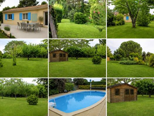 Maison de plain-pied à vendre 271 900 € 6 pièces 4 chambres 130 m² 3 500 m² de terrain Saint-Pierre-d'Eyraud 24130
