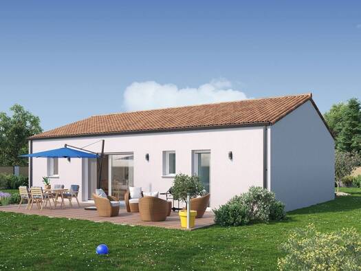 Terrain avec maison neuve à vendre 238 374 € 4 pièces 3 chambres 89 m² 331 m² de terrain Le Bourg Les Sables-d'Olonne 85100