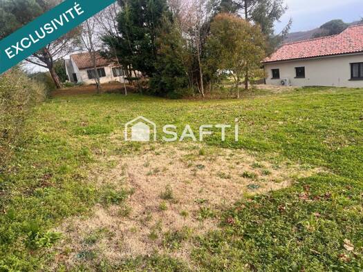 Terrain constructible viabilisé à vendre 78 000 € 881 m² de terrain Noueilles 31450