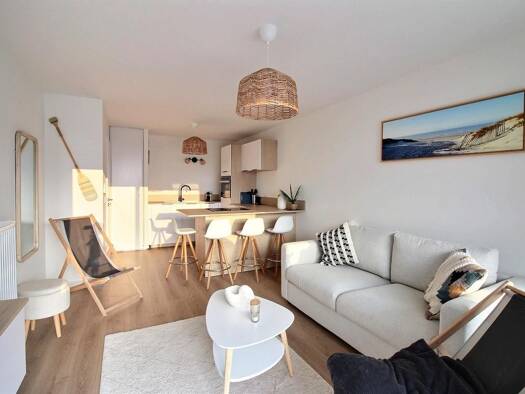 Appartement à vendre 307 000 € 2 pièces 1 chambre 42 m² Étage 1/2 Camiers 62176