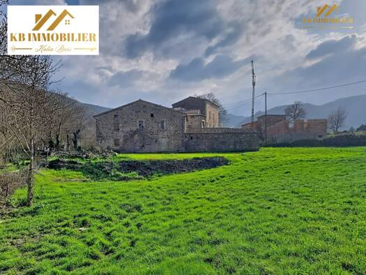 Maison à vendre 185 000 € 4 pièces 1 chambre 180 m² 2 500 m² de terrain Saint-Priest 07000