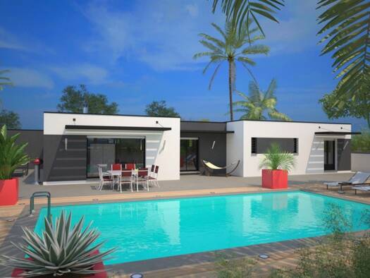 Terrain avec maison neuve à vendre 790 000 € 6 pièces 4 chambres 170 m² 1 025 m² de terrain Assas 34820
