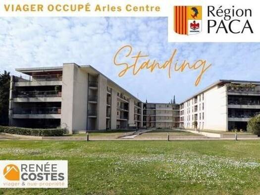 Appartement en viager occupé Bouquet 53 800 € 3 pièces 2 chambres 70 m² 1er étage Les Alyscamps-Chabourlet Arles 13200