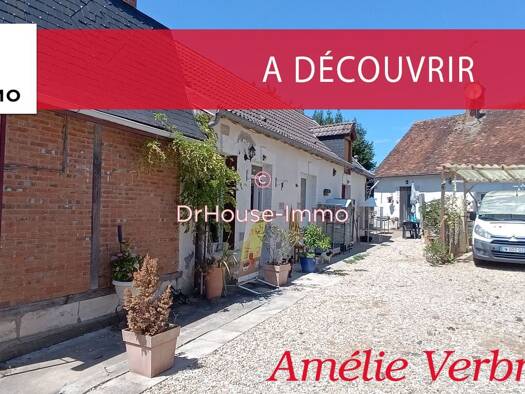Maison à vendre 59 782 € 3 pièces 1 chambre 85,75 m² 930 m² de terrain Langé 36600