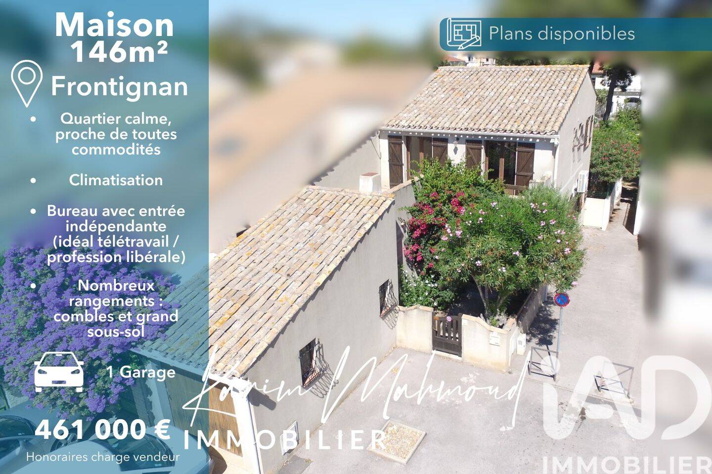 Maison à vendre, 146m², FRONTIGNAN