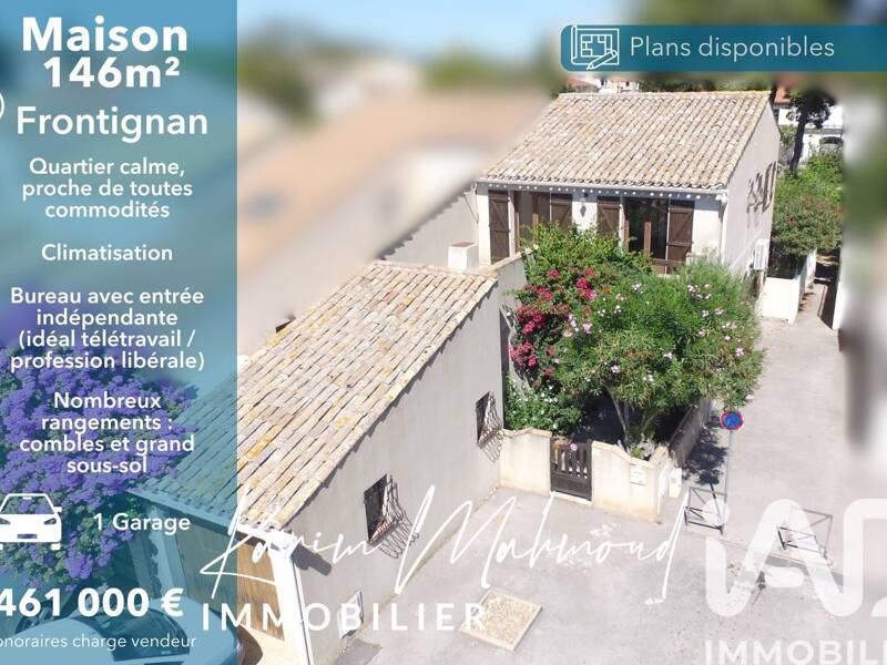 Maison à vendre, 146m², FRONTIGNAN