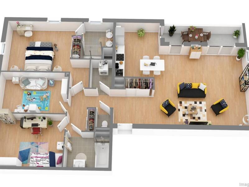 Maison à louer, 117m², FRANQUEVILLE SAINT PIERRE