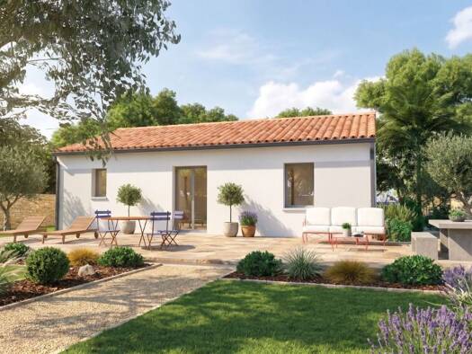 Terrain avec maison neuve à vendre 235 000 € 3 pièces 3 chambres 70 m² 413 m² de terrain Salles 33770