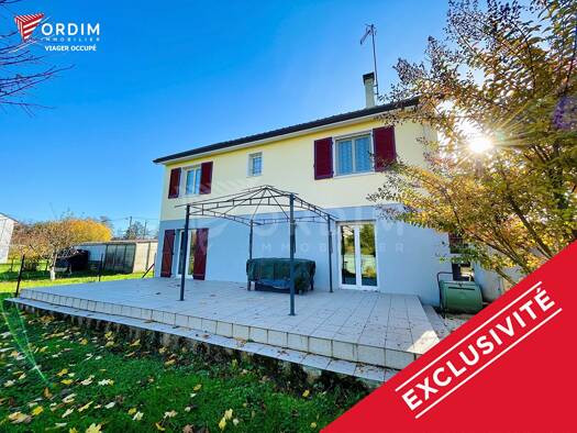 Maison en viager 44 900 € 3 pièces 2 chambres 72 m² 1 059 m² de terrain Saint-Fargeau 89170