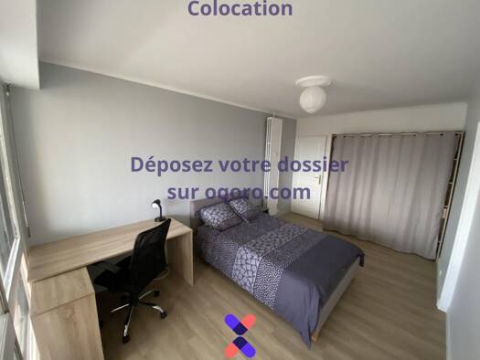 Colocation à louer 590 € 7 pièces 6 chambres 121,1 m² 6ème étage Les Larris-Maradas Pontoise 95000