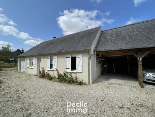 Maison en viager occupé Bouquet 60 000 € 4 pièces 3 chambres 91 m² 580 m² de terrain Francueil 37150