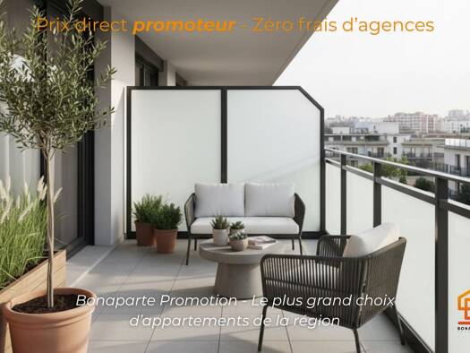 Appartement à vendre - neuf 189 000 € 1 pièce 24 m² Étage 1/3 Sablas-Mendrous O-Languedoc O Castelnau-le-Lez 34170