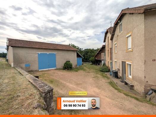 Maison à vendre 320 000 € 9 pièces 5 chambres 199 m² 10 033 m² de terrain Chassigny-sous-Dun 71170