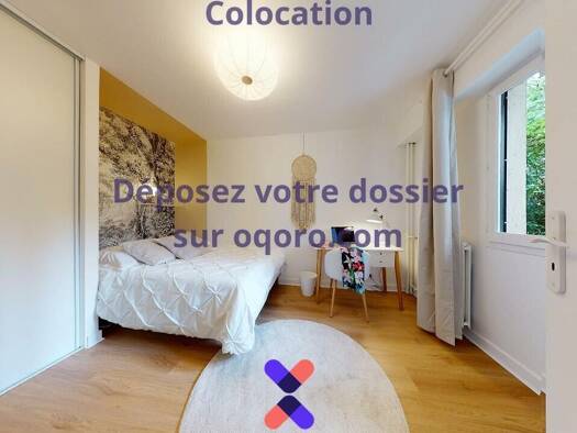 Colocation à louer 580 € 6 pièces 5 chambres 110 m² 1er étage Gorge du Loup-Champvert Lyon 9ème arrondissement 69009