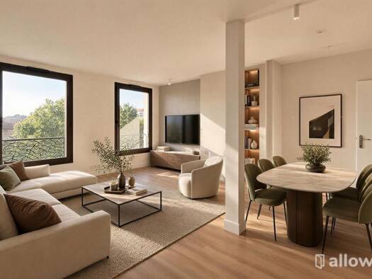 Appartement à louer 1 877 € 3 pièces 2 chambres 75 m² Beauté Baltard-Sous Préfecture Nogent-sur-Marne 94130