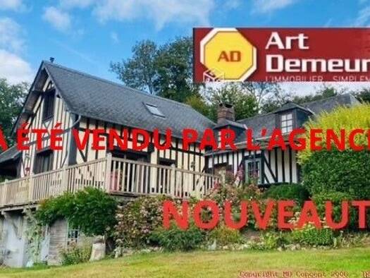 Maison à vendre 368 000 € 5 pièces 3 chambres 100 m² 4 729 m² de terrain Fort-Moville 27210