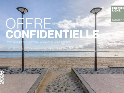Appartement à vendre 2 499 000 € 5 pièces 4 chambres 160 m² RDC Centre Cap Ferret Lège-Cap-Ferret 33970