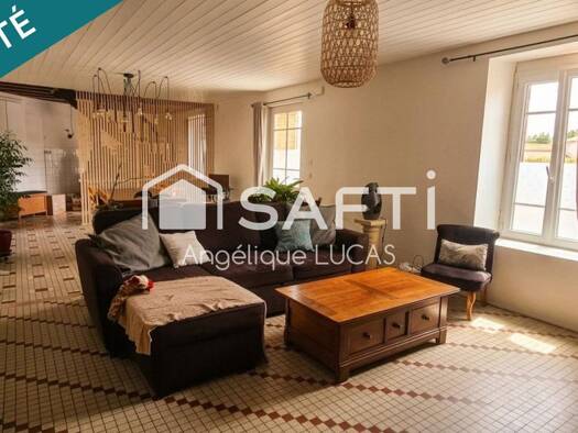 Maison à vendre 222 000 € 5 pièces 3 chambres 130 m² 345 m² de terrain La Chaize-le-Vicomte 85310