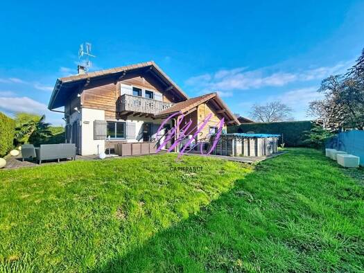 Chalet à vendre 615 000 € 4 pièces 3 chambres 104 m² 615 m² de terrain Saint-Cergues 74140
