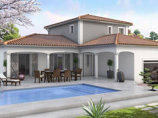 Terrain avec maison neuve à vendre 298 000 € 5 pièces 4 chambres 115 m² 539 m² de terrain Lasserre 31530
