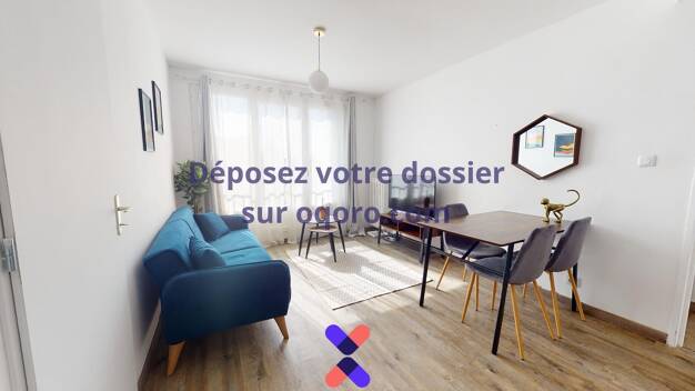 Appartement à louer 1 190 € 4 pièces 3 chambres 63 m² 1er étage Balzac Dijon 21000