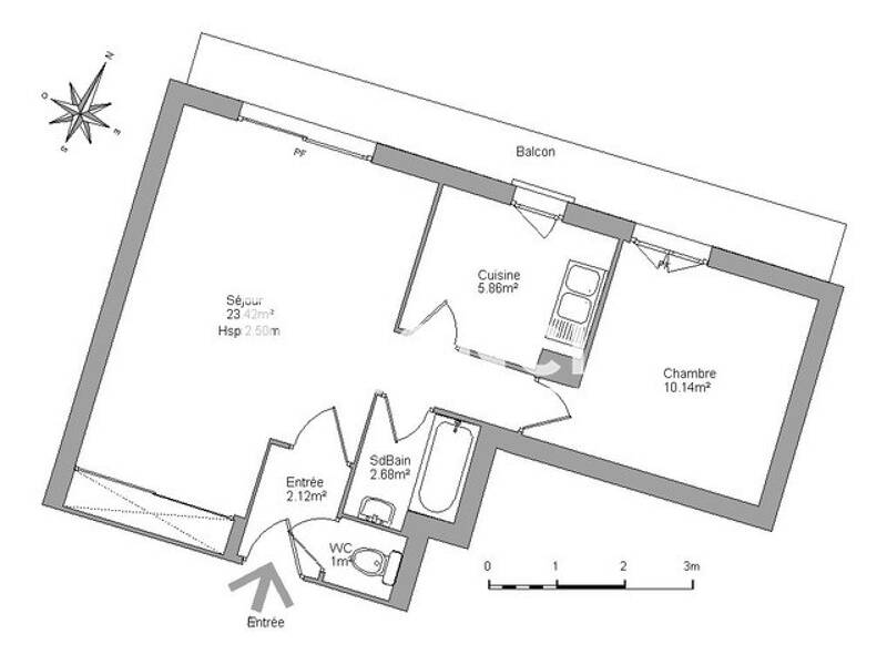 Maison à louer, 45m², TOULON