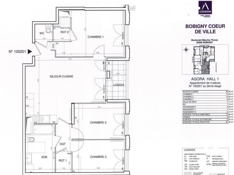 Maison à louer, 76m², BOBIGNY