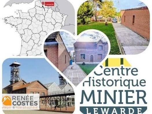 Maison en viager occupé Bouquet 44 345 € 3 pièces 2 chambres 90 m² 513 m² de terrain Lewarde 59287