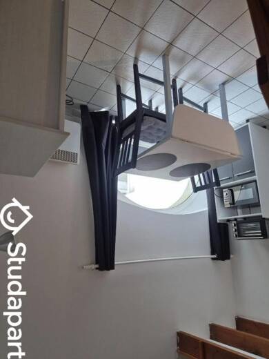 Appartement à louer 400 € 1 pièce 19 m² 1er étage Centre-Neuf Bourg-Quesnoy-Delsaux-Musée-Cannoniers-Gare Valenciennes 59300