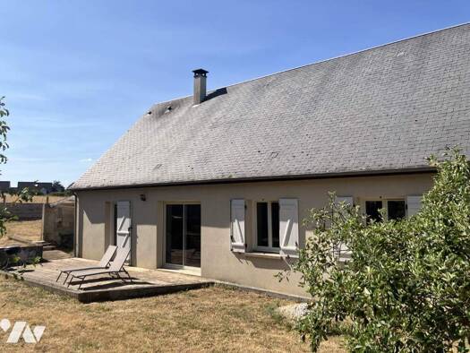 Maison de plain-pied à vendre 208 880 € 4 pièces 3 chambres 89 m² 952 m² de terrain Villaines-les-Rochers 37190