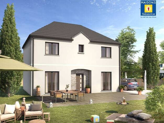 Terrain avec maison neuve à vendre 350 000 € 7 pièces 5 chambres 132 m² 400 m² de terrain Fond Mondétour Orsay 91400