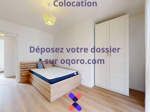 Colocation à louer 750 € 5 pièces 4 chambres 100 m² 3ème étage Varenne-Centre-Rive Charmante Noisy-le-Grand 93160