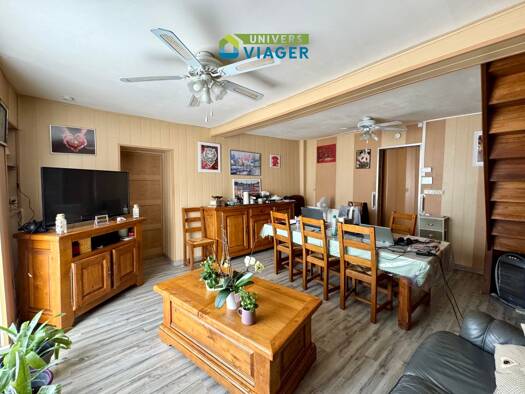 Maison en viager occupé Bouquet 26 000 € 4 pièces 3 chambres 102 m² Le Mouesse Nevers 58000