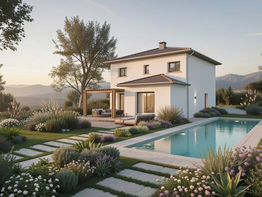 Terrain avec maison neuve à vendre 409 000 € 5 pièces 3 chambres 100 m² 600 m² de terrain La Buissière 38530