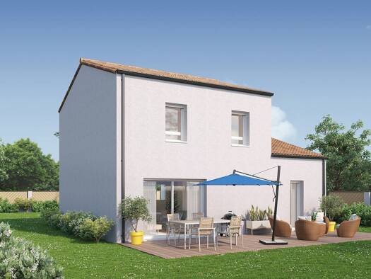 Terrain avec maison neuve à vendre 264 270 € 5 pièces 4 chambres 99 m² 300 m² de terrain Brem-sur-Mer 85470