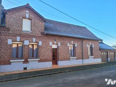 Maison à vendre 130 000 € 5 pièces 3 chambres 520 m² de terrain Beaulencourt 62450