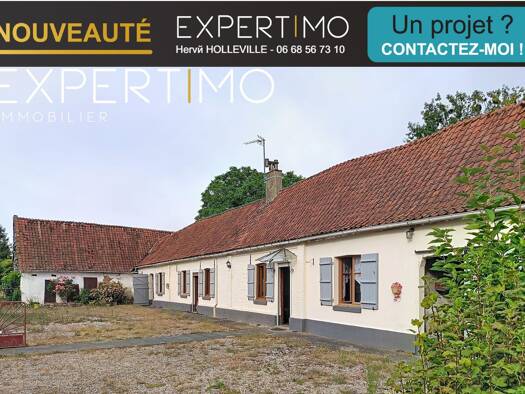Maison de plain-pied à vendre - neuf 145 000 € 5 pièces 3 chambres 92,27 m² 3 261 m² de terrain Vironchaux 80150
