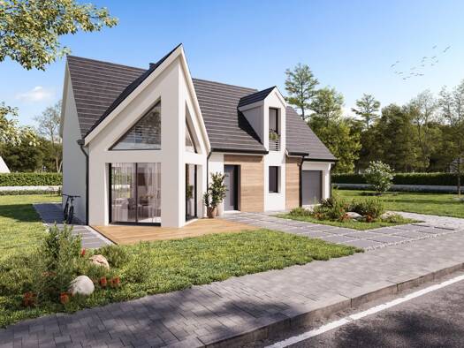 Terrain avec maison neuve à vendre 285 225 € 4 pièces 3 chambres 110 m² 750 m² de terrain Yerville 76760