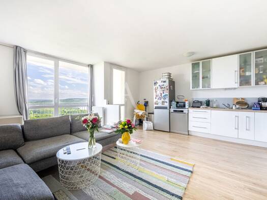 Appartement à louer 1 070 € 3 pièces 2 chambres 67 m² Étage 8/8 Justice-Heuruelles Cergy 95000