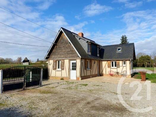 Maison à vendre 155 000 € 3 pièces 1 chambre 57 m² 619 m² de terrain Bernay 27300