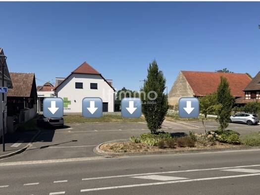 Terrain constructible viabilisé à vendre 95 250 € 381 m² de terrain Gerstheim 67150