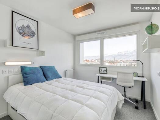 Appartement à louer - logement étudiant 760 € 1 pièce 27 m² disponible dès maintenant Abry Grenoble 38000