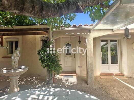 Maison de plain-pied à vendre 267 500 € 4 pièces 3 chambres 84 m² 374 m² de terrain Louis Abric-Zone Nord Lunel 34400