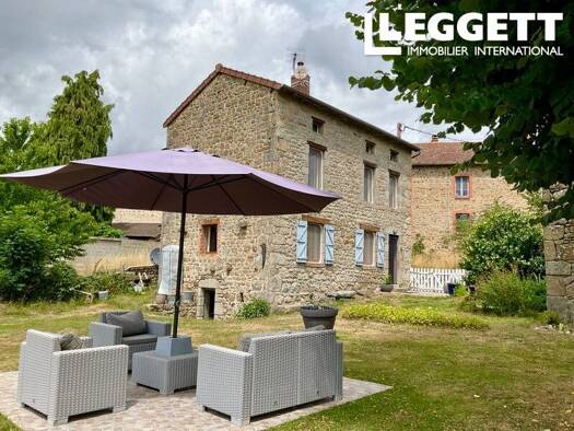Maison à vendre 109 000 € 3 pièces 2 chambres 68 m² 912 m² de terrain Saint-Avit-de-Tardes 23200