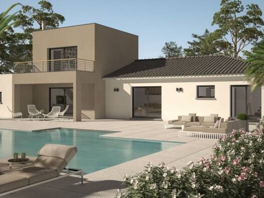 Terrain avec maison neuve à vendre 588 000 € 6 pièces 4 chambres 150 m² 548 m² de terrain Village Thermal Balaruc-les-Bains 34540