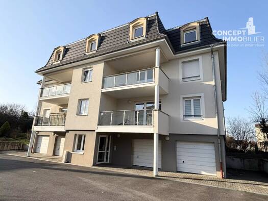Appartement à vendre 159 000 € 2 pièces 1 chambre 47,3 m² Étage 1/3 Poncelet-Le Bon Robert-Luxembourg Florange 57190