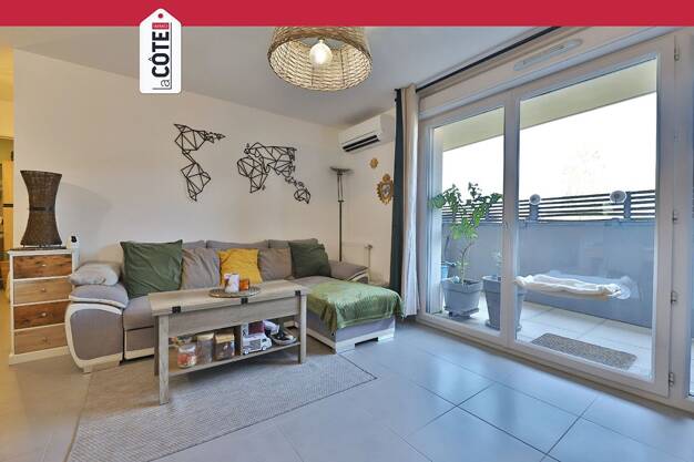 Appartement à vendre 169 000 € 2 pièces 1 chambre 37 m² Étage 1/2 Le Carestier-Le Taulet Marignane 13700